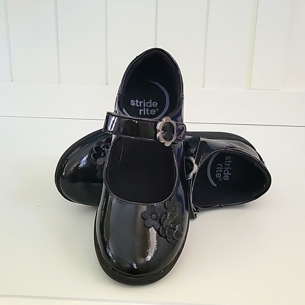 Stride Rite Mary Janes, Black